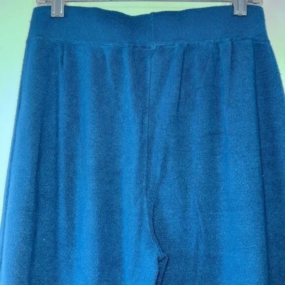 Victor Glemaud Womens Teal Knit Flared Pants Size S - Picture 7 of 12
